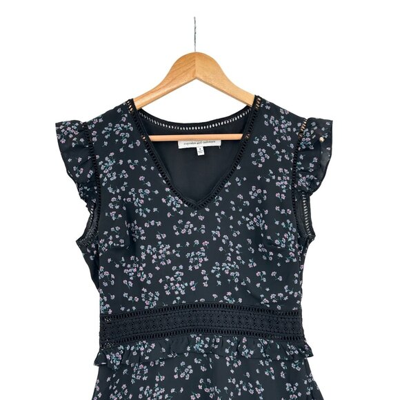 Cupcakes and Cashmere Dress Women Size 4 Whimsigoth Fairy Dark Romantic Coquette - Picture 13 of 13